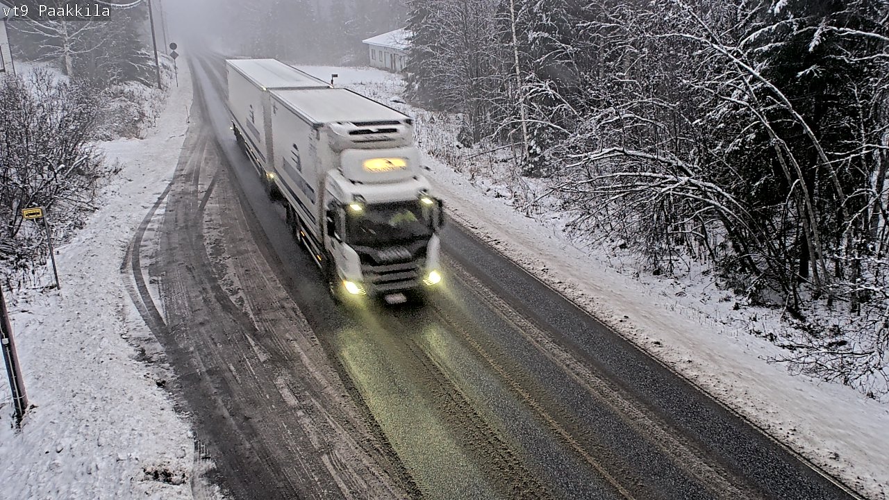 Weather Camera Image Road 9 Tuusniemi, Paakkila, Tuusniemi, Pohjois-Savo