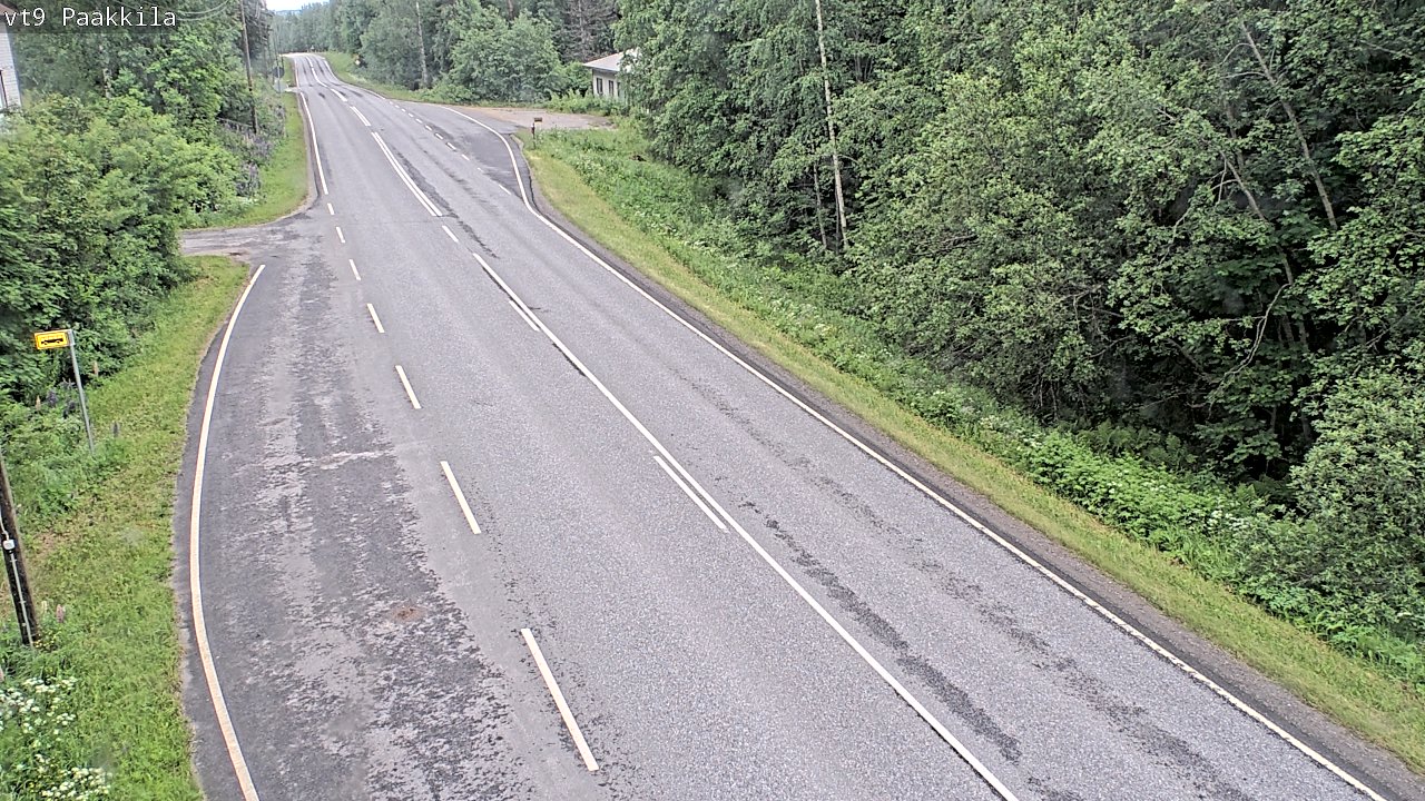 Weather Camera Image Väg 9 Tuusniemi, Paakkila, Tuusniemi, Pohjois-Savo