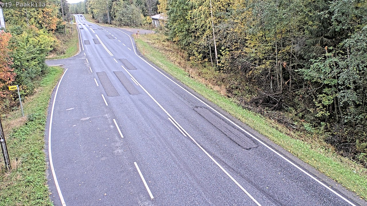 Weather Camera Image Road 9 Tuusniemi, Paakkila, Tuusniemi, Pohjois-Savo