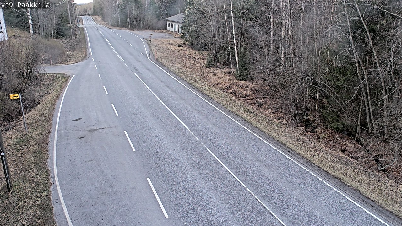 Kelikamerat Kuva Tie 9 Tuusniemi, Paakkila, Tuusniemi, Pohjois-Savo