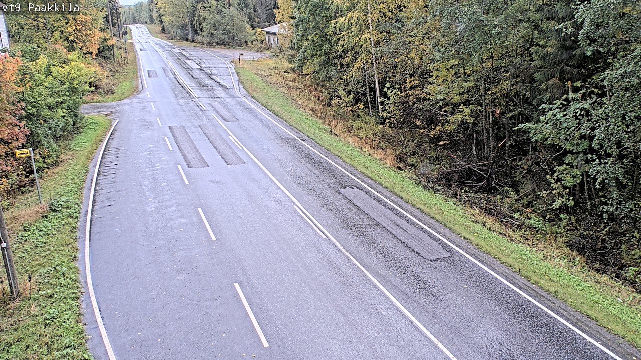 Kelikamerat Kuva Tie 9 Tuusniemi, Paakkila, Tuusniemi, Pohjois-Savo
