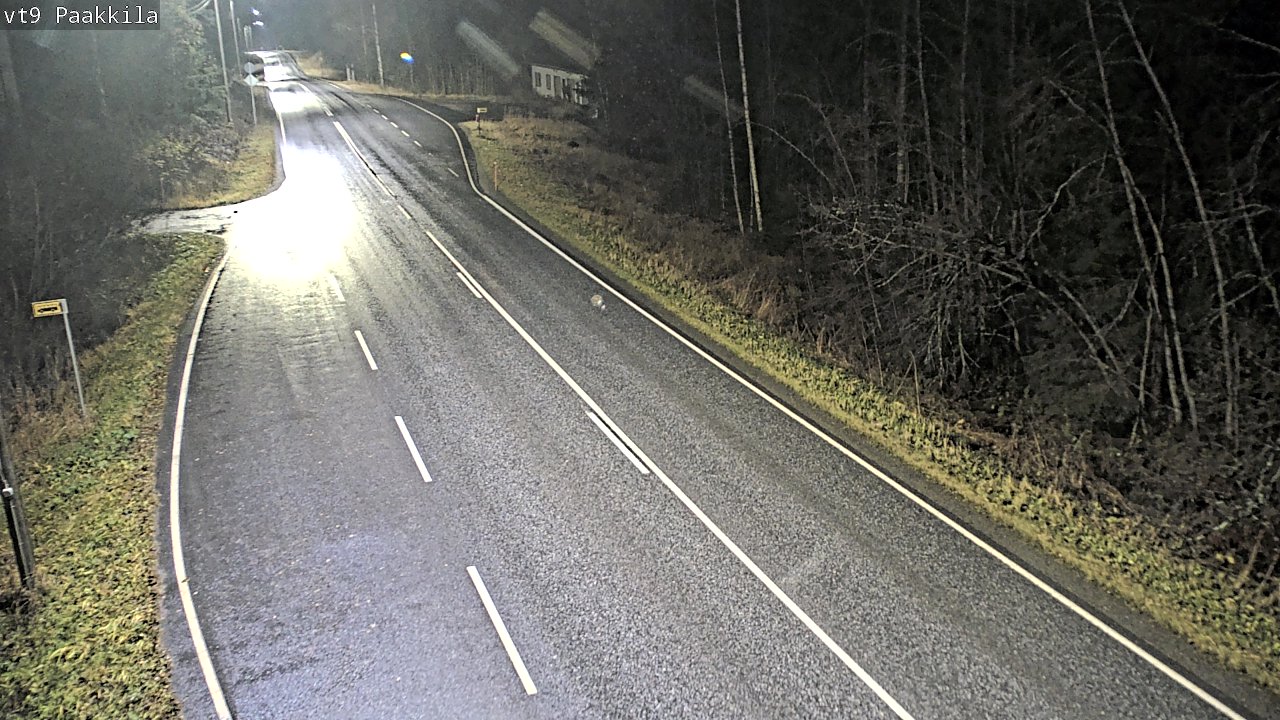 Weather Camera Image Väg 9 Tuusniemi, Paakkila, Tuusniemi, Pohjois-Savo
