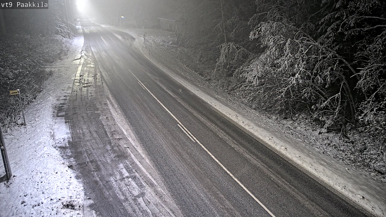 Weather Camera Image Road 9 Tuusniemi, Paakkila, Tuusniemi, Pohjois-Savo