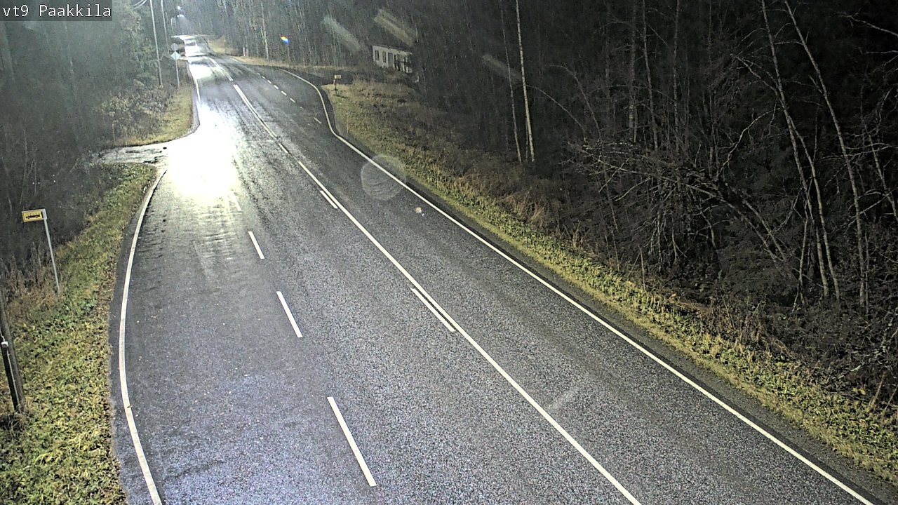 Weather Camera Image Väg 9 Tuusniemi, Paakkila, Tuusniemi, Pohjois-Savo