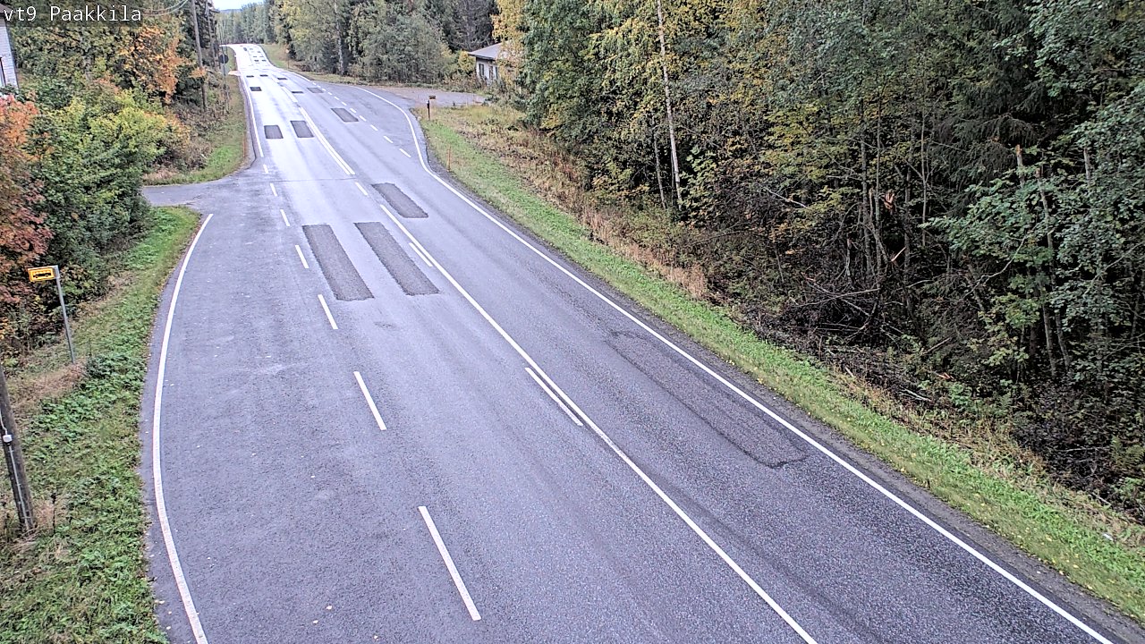 Kelikamerat Kuva Tie 9 Tuusniemi, Paakkila, Tuusniemi, Pohjois-Savo