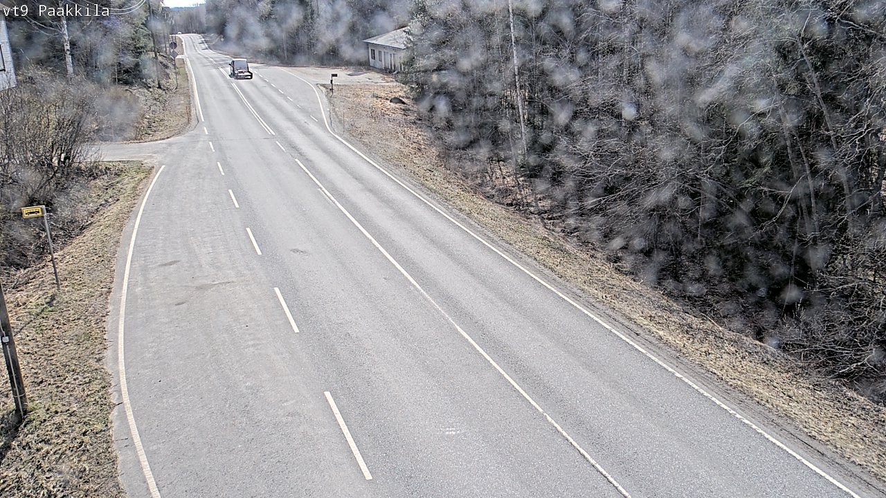 Weather Camera Image Väg 9 Tuusniemi, Paakkila, Tuusniemi, Pohjois-Savo