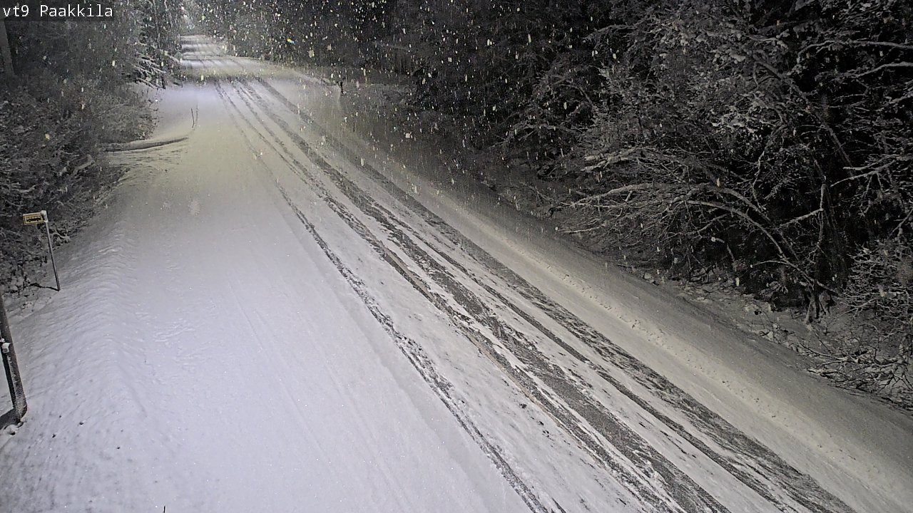 Kelikamerat Kuva Tie 9 Tuusniemi, Paakkila, Tuusniemi, Pohjois-Savo