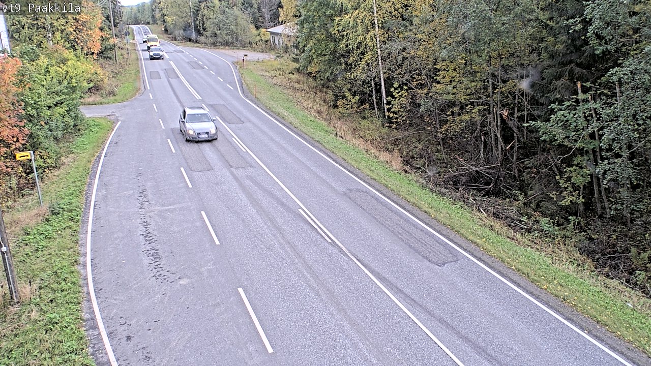 Weather Camera Image Road 9 Tuusniemi, Paakkila, Tuusniemi, Pohjois-Savo