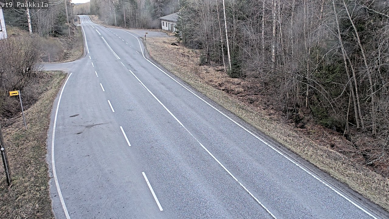 Kelikamerat Kuva Tie 9 Tuusniemi, Paakkila, Tuusniemi, Pohjois-Savo