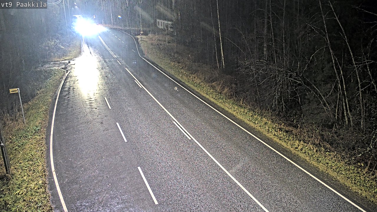 Weather Camera Image Väg 9 Tuusniemi, Paakkila, Tuusniemi, Pohjois-Savo