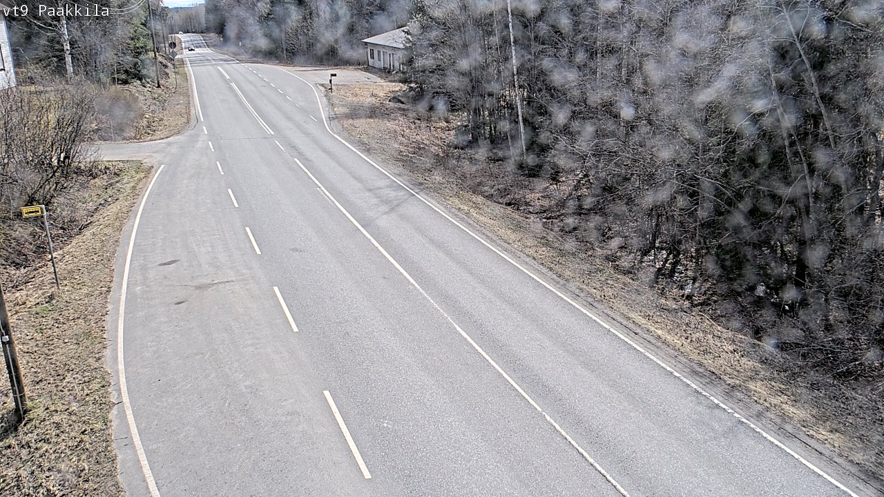 Weather Camera Image Väg 9 Tuusniemi, Paakkila, Tuusniemi, Pohjois-Savo