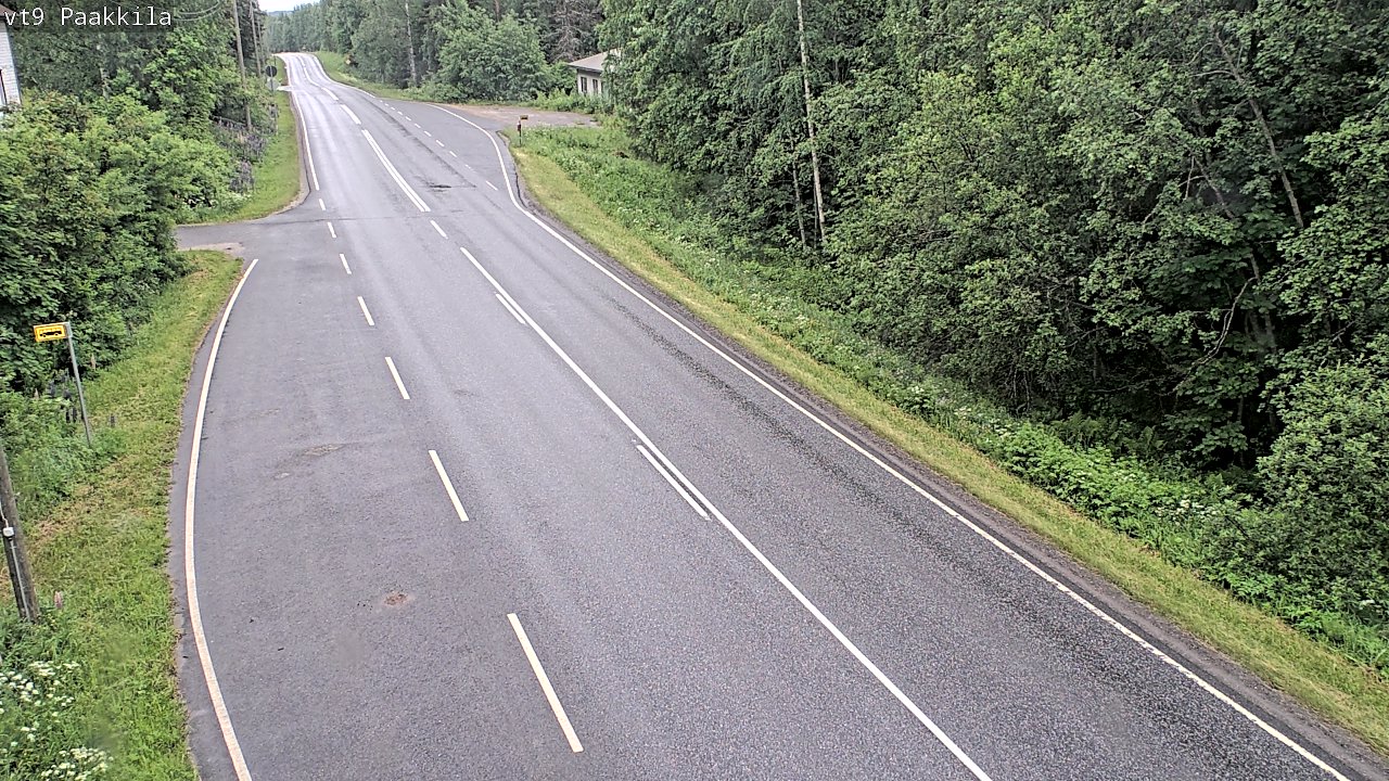 Weather Camera Image Road 9 Tuusniemi, Paakkila, Tuusniemi, Pohjois-Savo