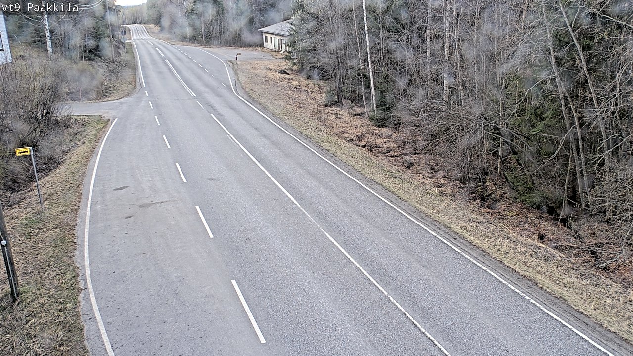 Weather Camera Image Road 9 Tuusniemi, Paakkila, Tuusniemi, Pohjois-Savo