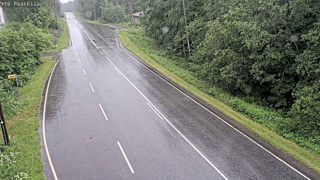 Weather Camera Image Road 9 Tuusniemi, Paakkila, Tuusniemi, Pohjois-Savo