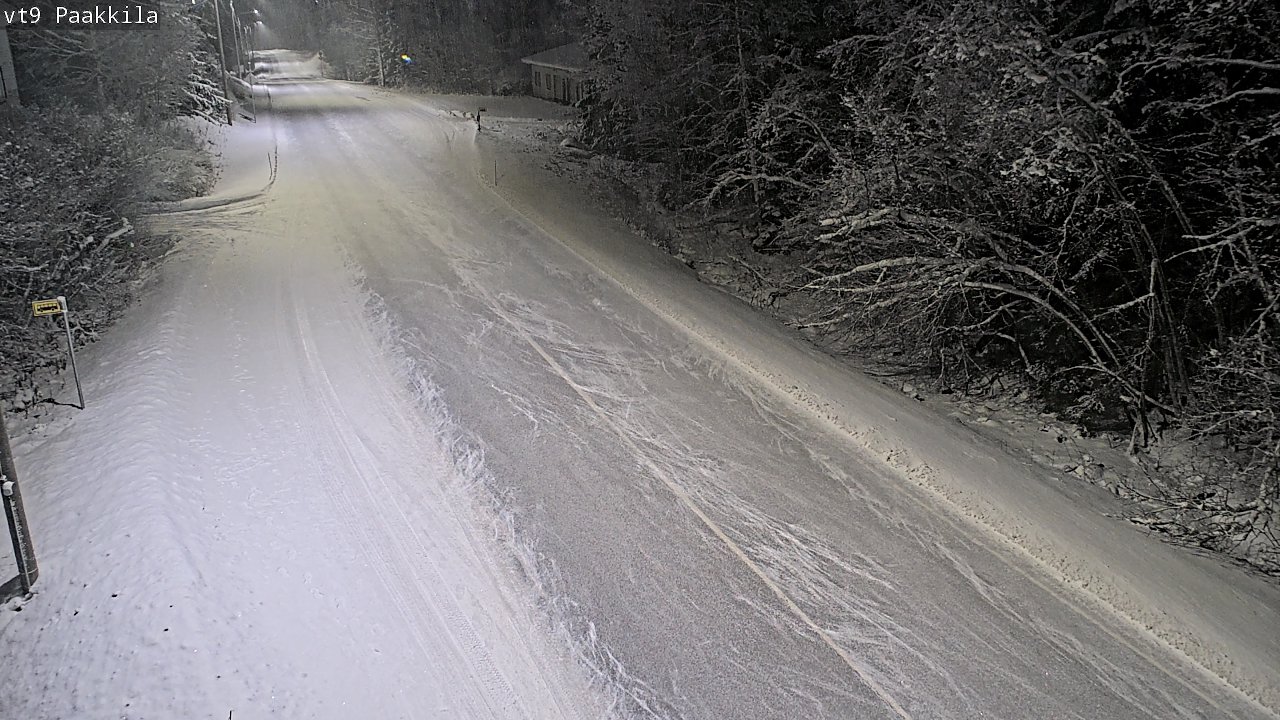 Kelikamerat Kuva Tie 9 Tuusniemi, Paakkila, Tuusniemi, Pohjois-Savo