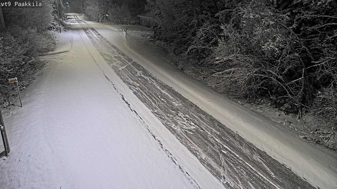 Kelikamerat Kuva Tie 9 Tuusniemi, Paakkila, Tuusniemi, Pohjois-Savo