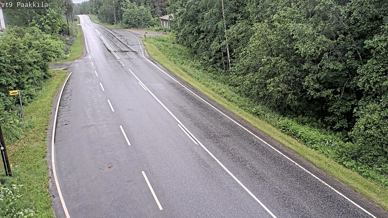 Weather Camera Image Road 9 Tuusniemi, Paakkila, Tuusniemi, Pohjois-Savo