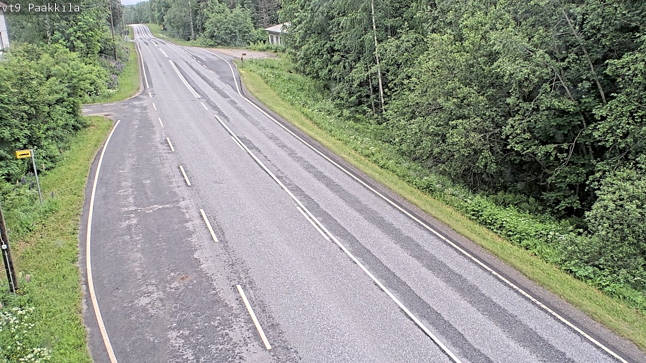 Weather Camera Image Väg 9 Tuusniemi, Paakkila, Tuusniemi, Pohjois-Savo