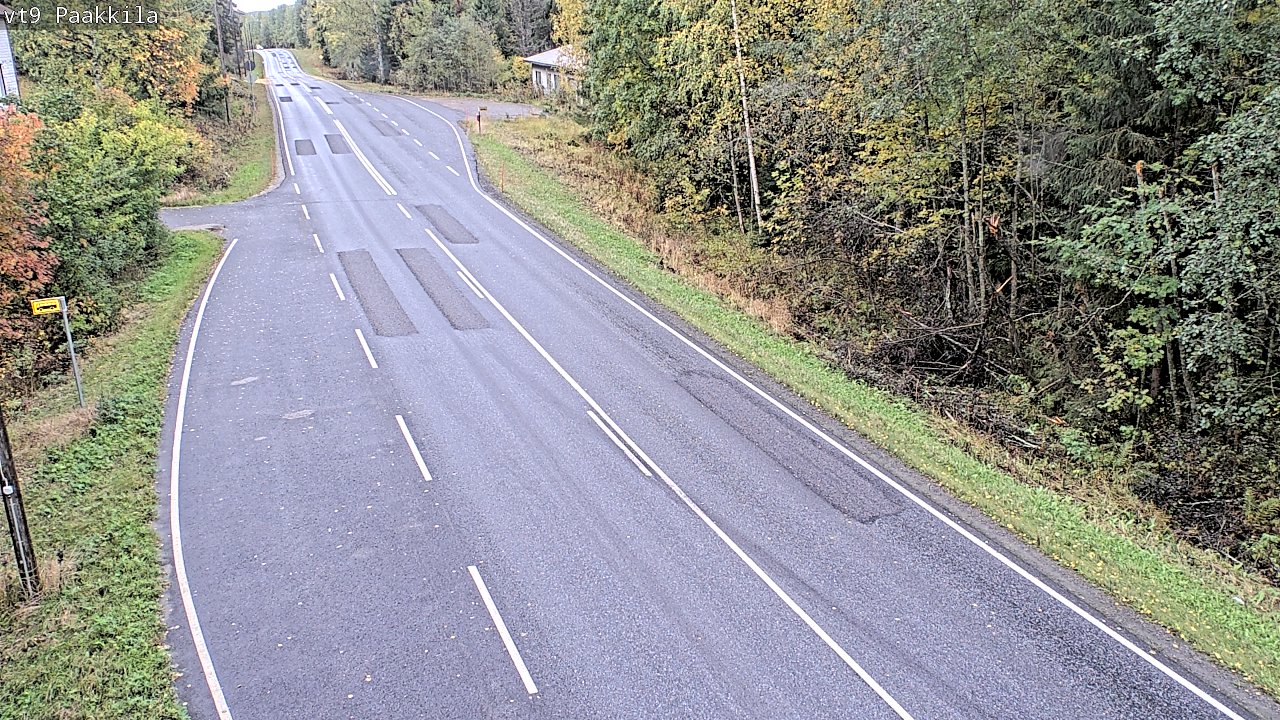 Weather Camera Image Road 9 Tuusniemi, Paakkila, Tuusniemi, Pohjois-Savo