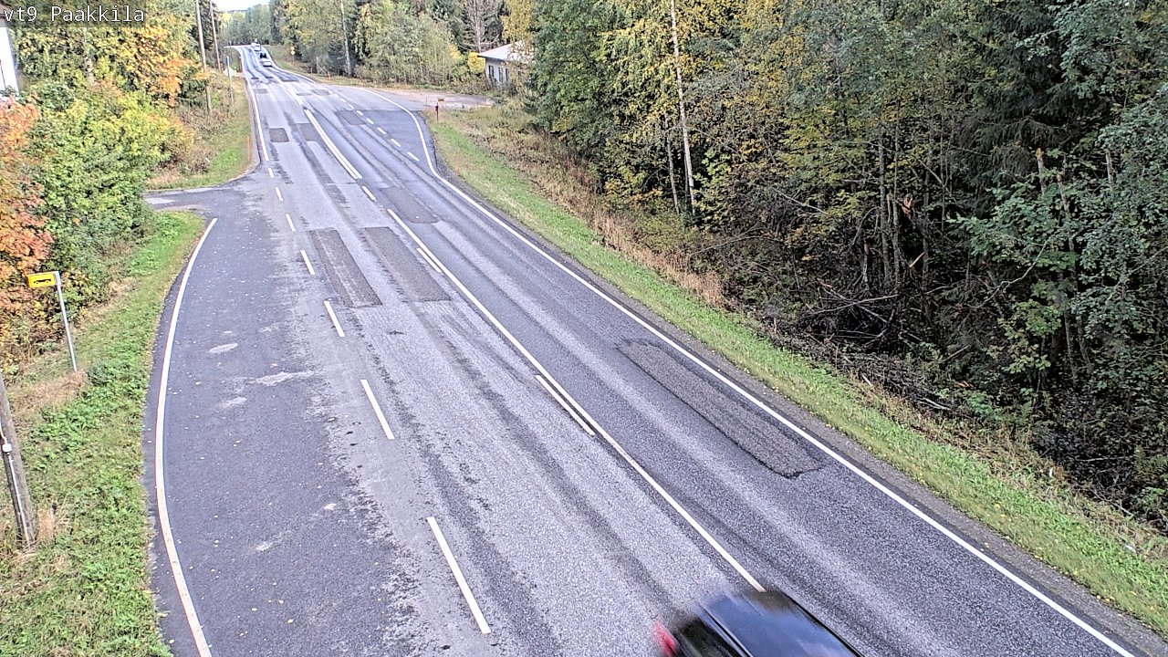 Kelikamerat Kuva Tie 9 Tuusniemi, Paakkila, Tuusniemi, Pohjois-Savo