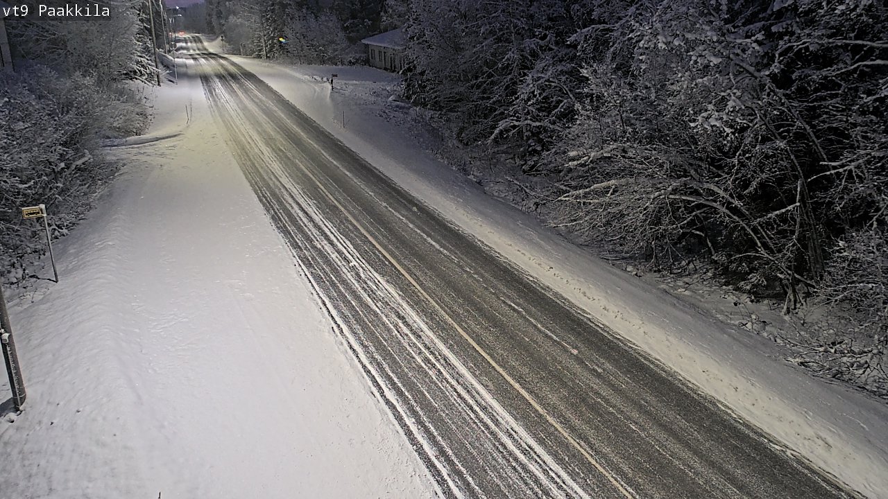 Kelikamerat Kuva Tie 9 Tuusniemi, Paakkila, Tuusniemi, Pohjois-Savo