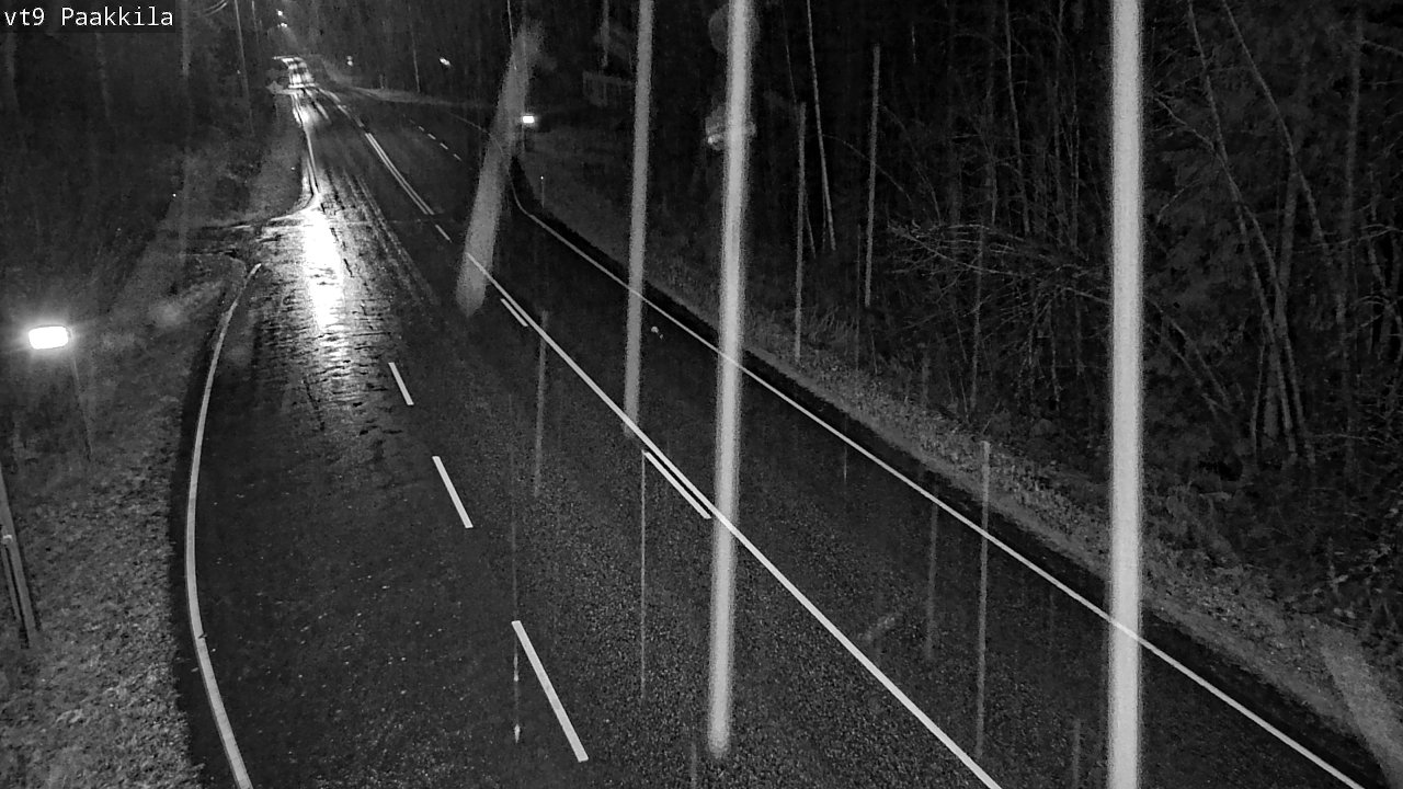 Weather Camera Image Väg 9 Tuusniemi, Paakkila, Tuusniemi, Pohjois-Savo