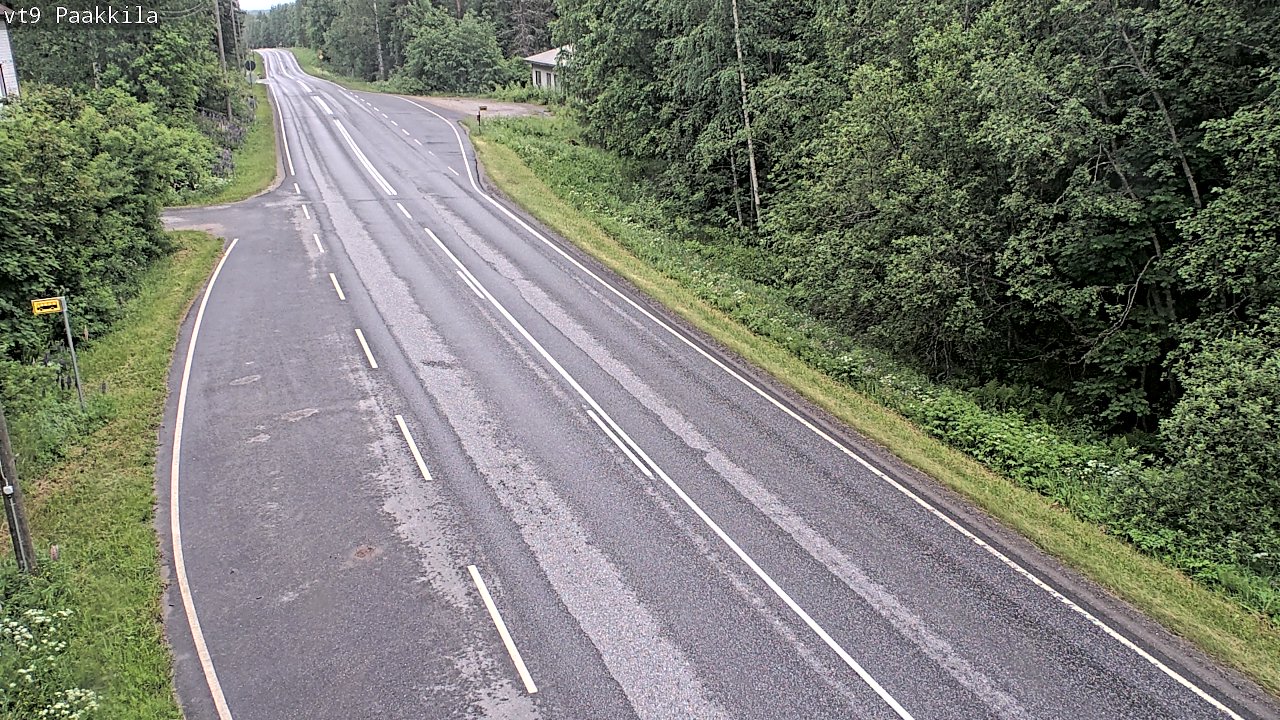 Weather Camera Image Road 9 Tuusniemi, Paakkila, Tuusniemi, Pohjois-Savo