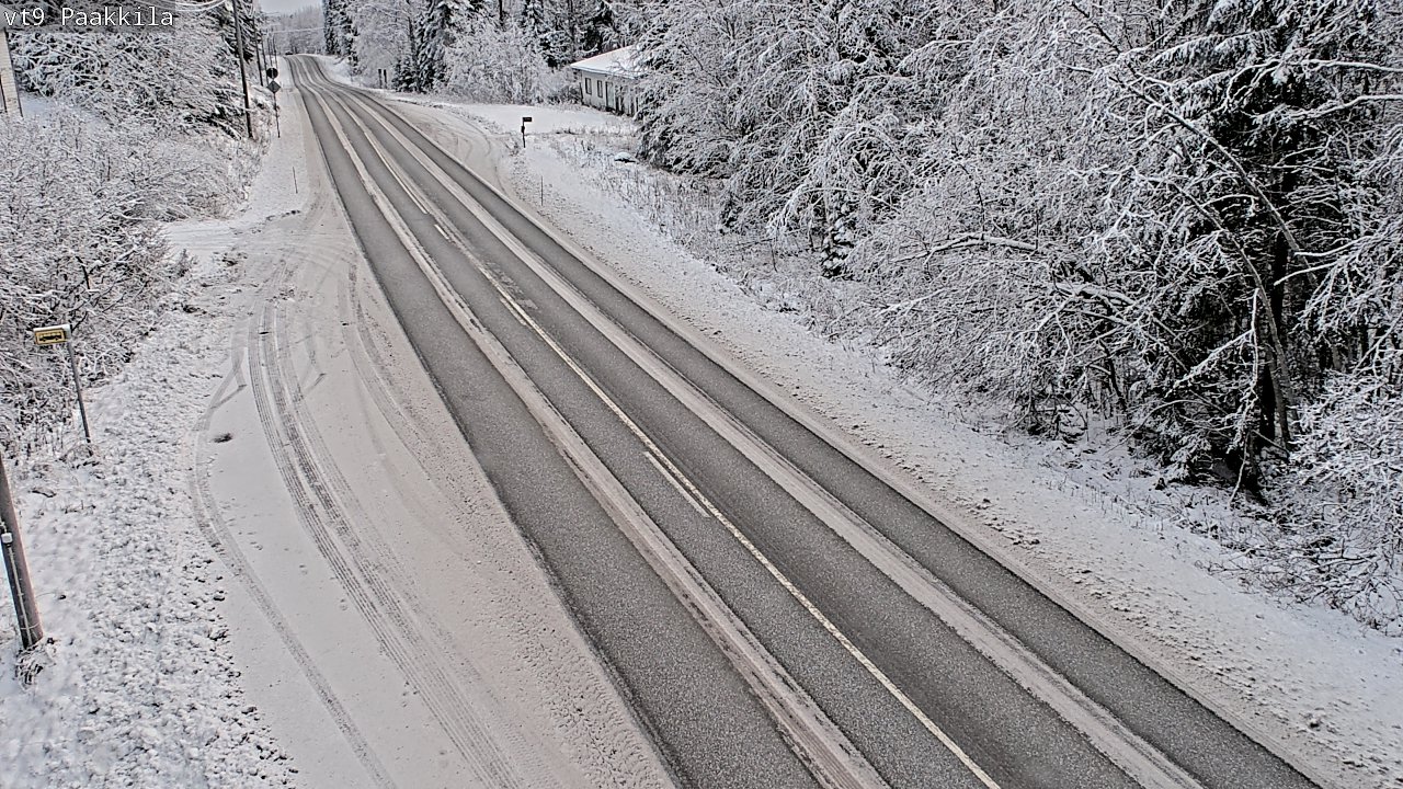 Kelikamerat Kuva Tie 9 Tuusniemi, Paakkila, Tuusniemi, Pohjois-Savo