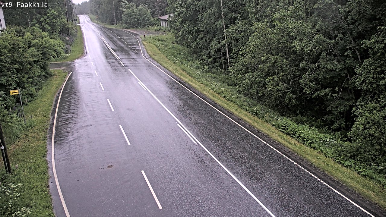 Weather Camera Image Road 9 Tuusniemi, Paakkila, Tuusniemi, Pohjois-Savo
