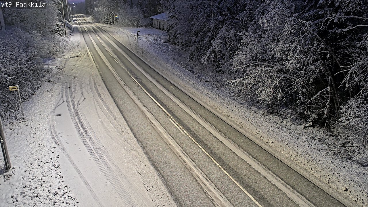Kelikamerat Kuva Tie 9 Tuusniemi, Paakkila, Tuusniemi, Pohjois-Savo