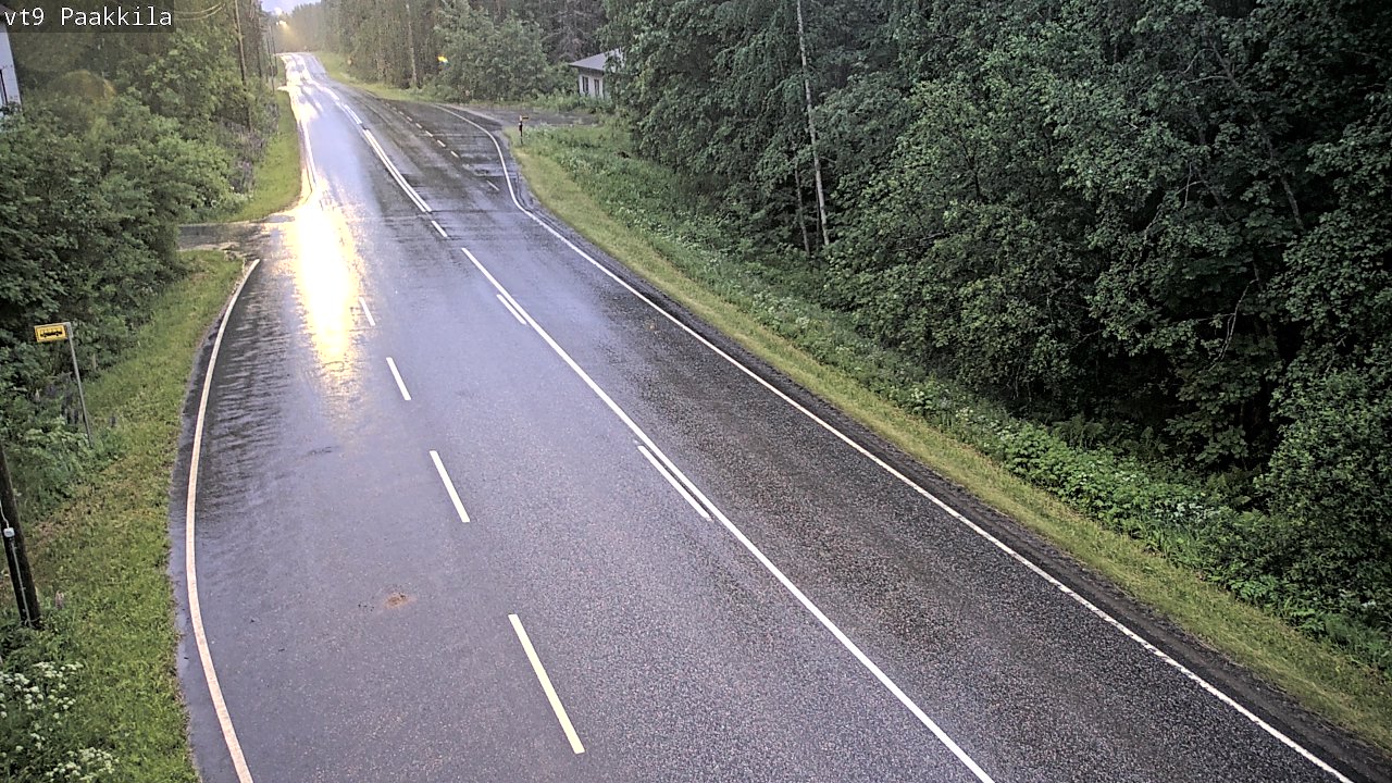 Weather Camera Image Road 9 Tuusniemi, Paakkila, Tuusniemi, Pohjois-Savo