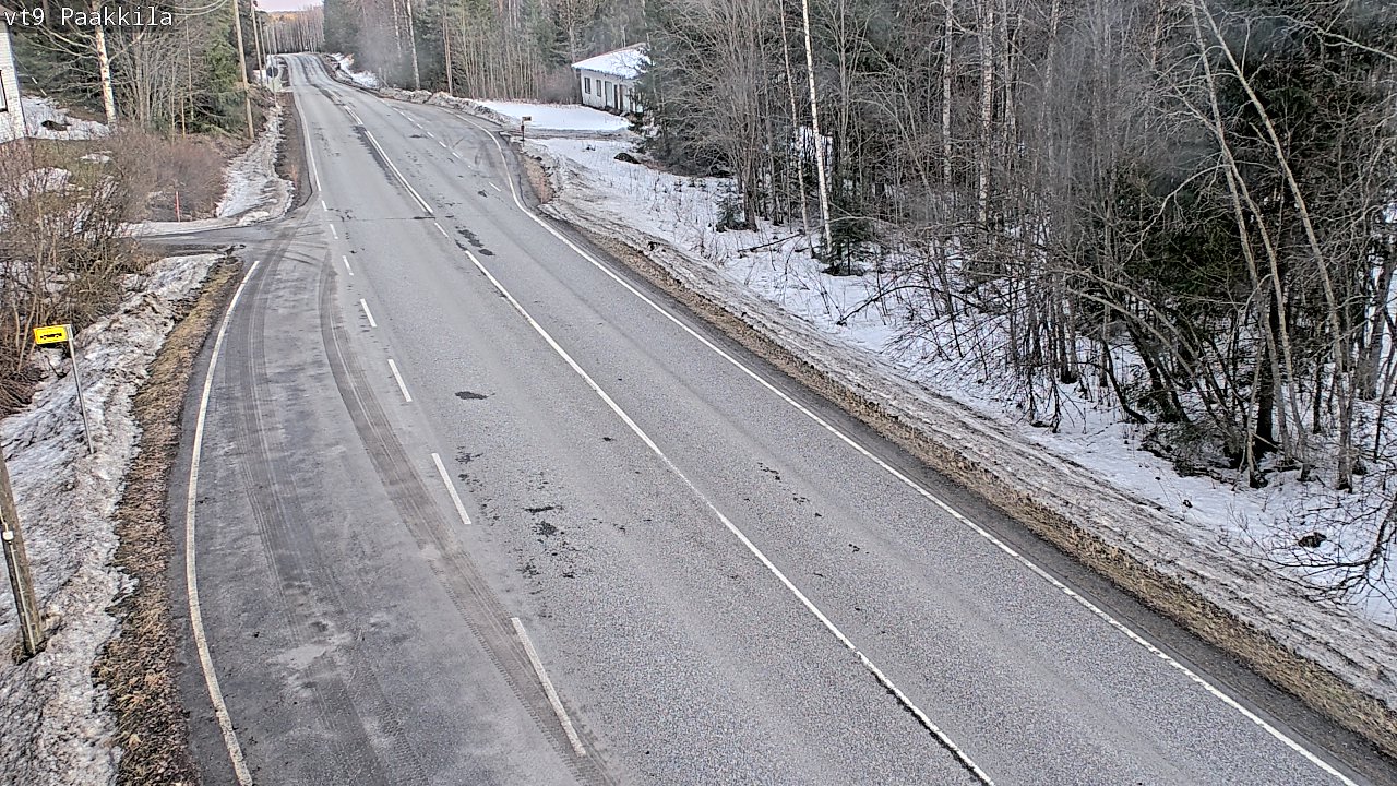 Kelikamerat Kuva Tie 9 Tuusniemi, Paakkila, Tuusniemi, Pohjois-Savo