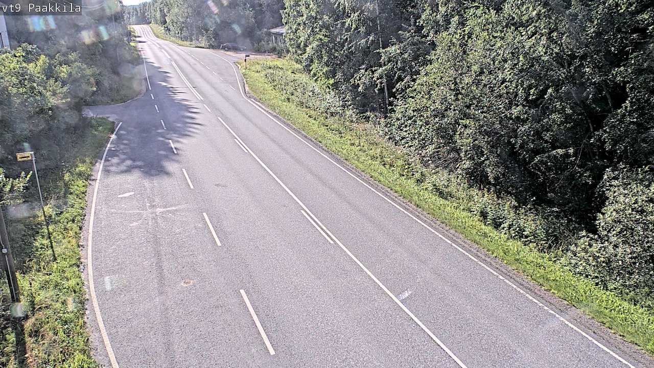 Weather Camera Image Road 9 Tuusniemi, Paakkila, Tuusniemi, Pohjois-Savo
