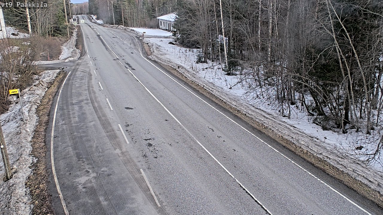 Kelikamerat Kuva Tie 9 Tuusniemi, Paakkila, Tuusniemi, Pohjois-Savo