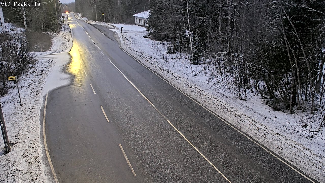 Kelikamerat Kuva Tie 9 Tuusniemi, Paakkila, Tuusniemi, Pohjois-Savo