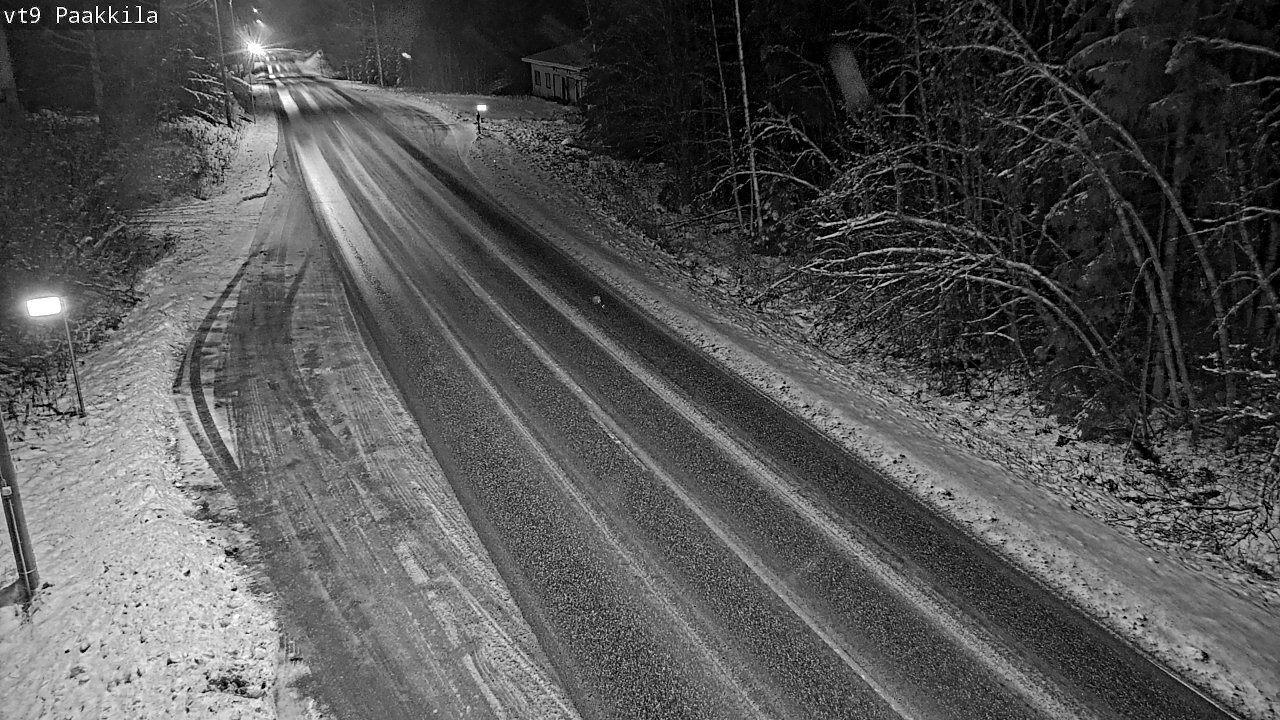 Weather Camera Image Road 9 Tuusniemi, Paakkila, Tuusniemi, Pohjois-Savo