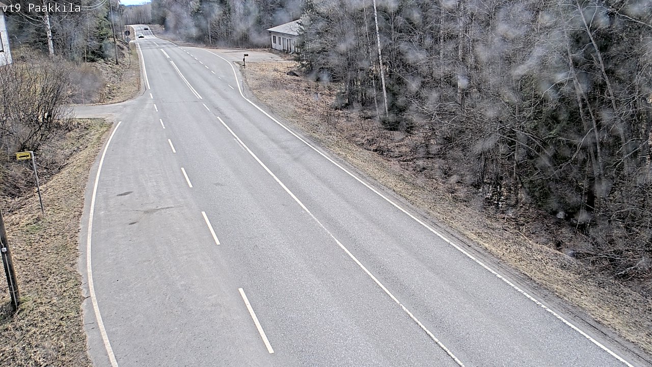 Weather Camera Image Väg 9 Tuusniemi, Paakkila, Tuusniemi, Pohjois-Savo