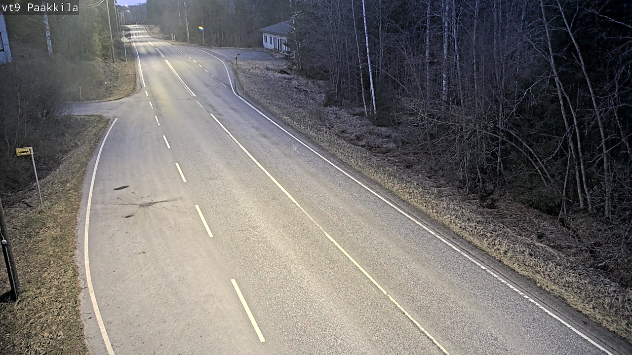 Kelikamerat Kuva Tie 9 Tuusniemi, Paakkila, Tuusniemi, Pohjois-Savo