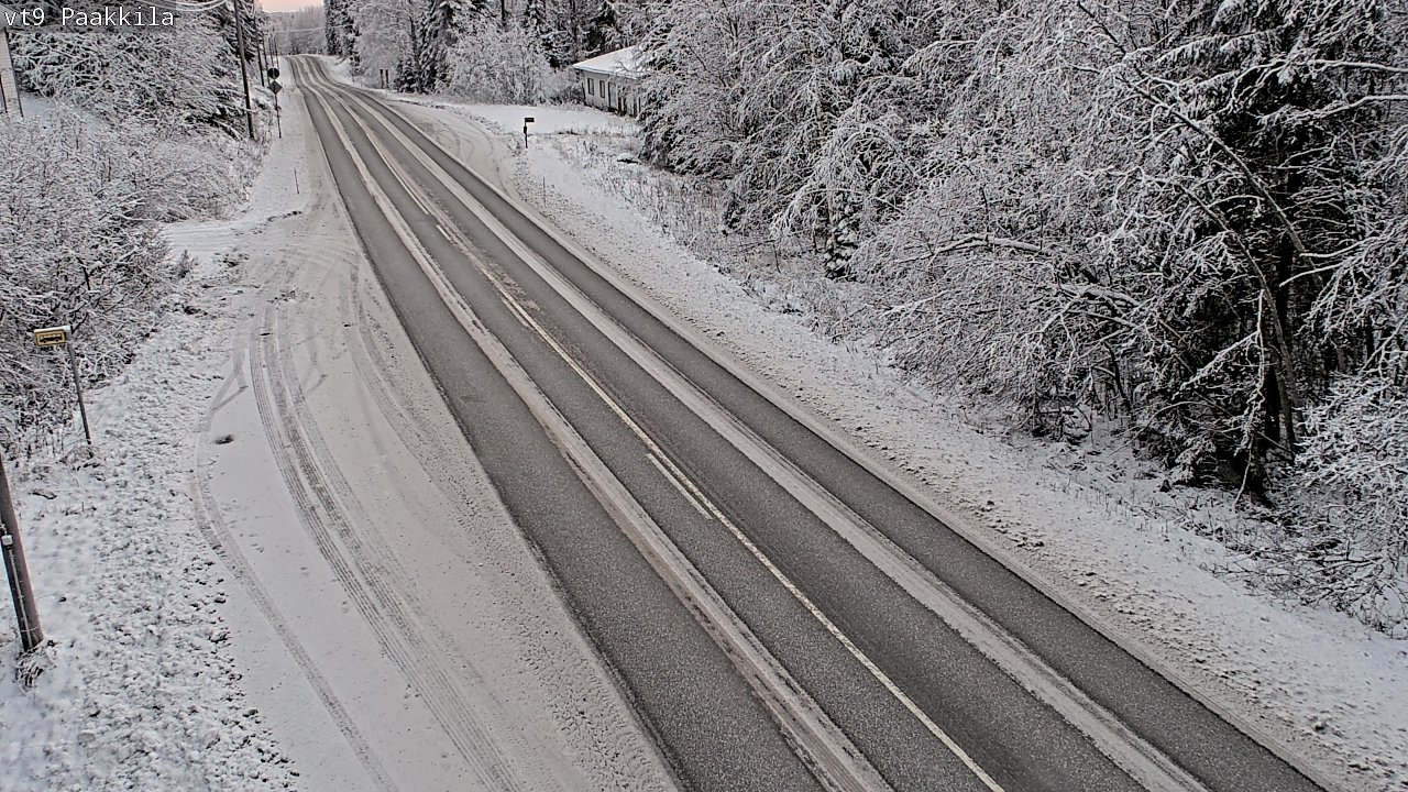 Kelikamerat Kuva Tie 9 Tuusniemi, Paakkila, Tuusniemi, Pohjois-Savo