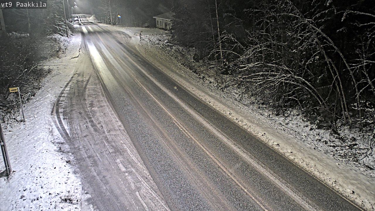 Weather Camera Image Road 9 Tuusniemi, Paakkila, Tuusniemi, Pohjois-Savo