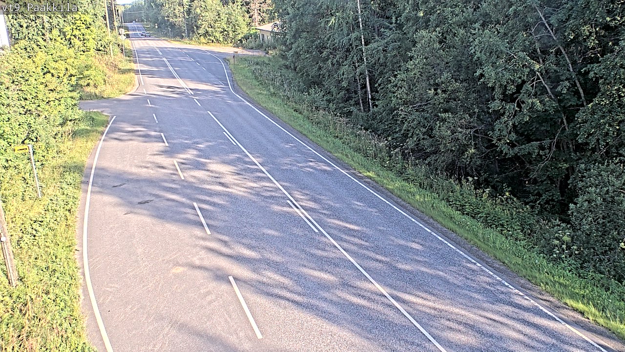 Weather Camera Image Väg 9 Tuusniemi, Paakkila, Tuusniemi, Pohjois-Savo