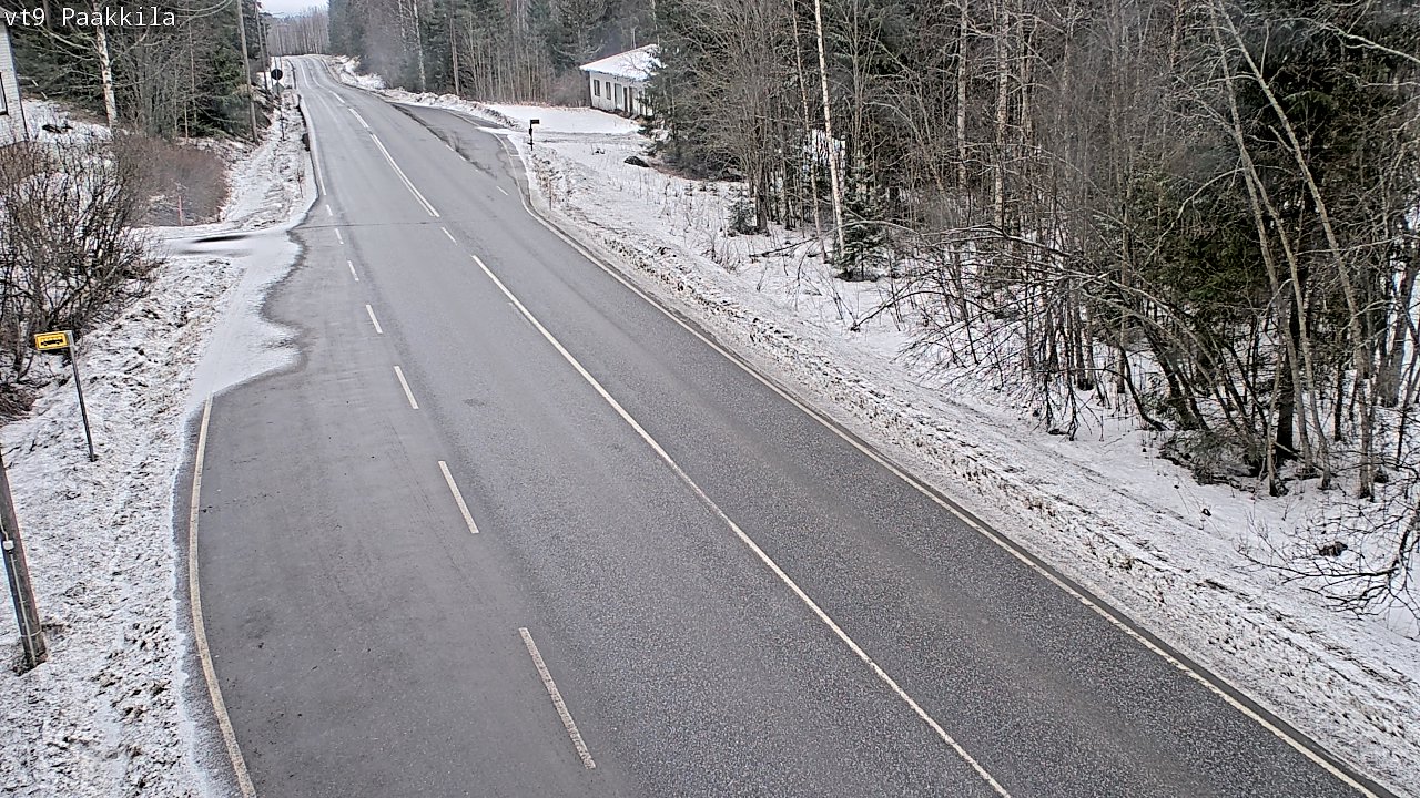 Kelikamerat Kuva Tie 9 Tuusniemi, Paakkila, Tuusniemi, Pohjois-Savo