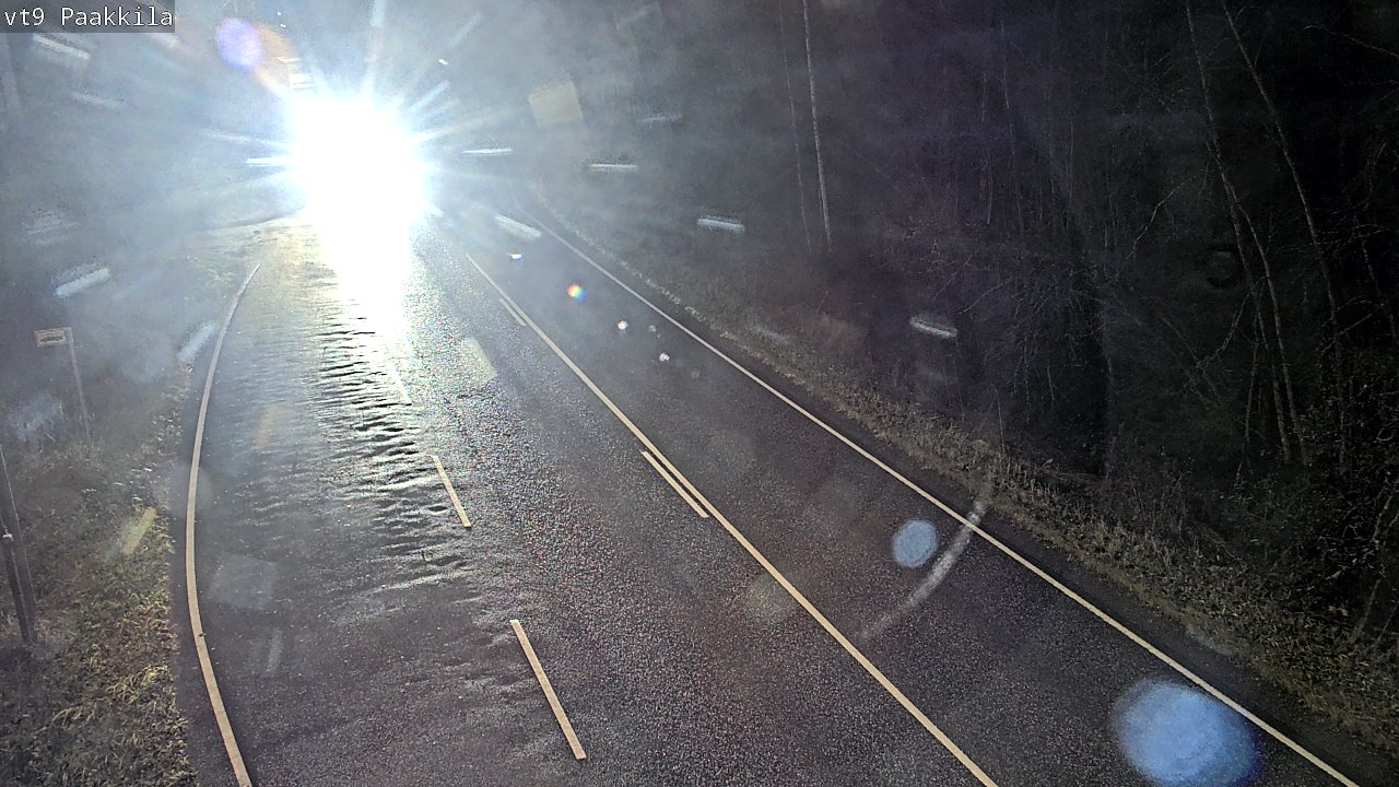 Weather Camera Image Väg 9 Tuusniemi, Paakkila, Tuusniemi, Pohjois-Savo