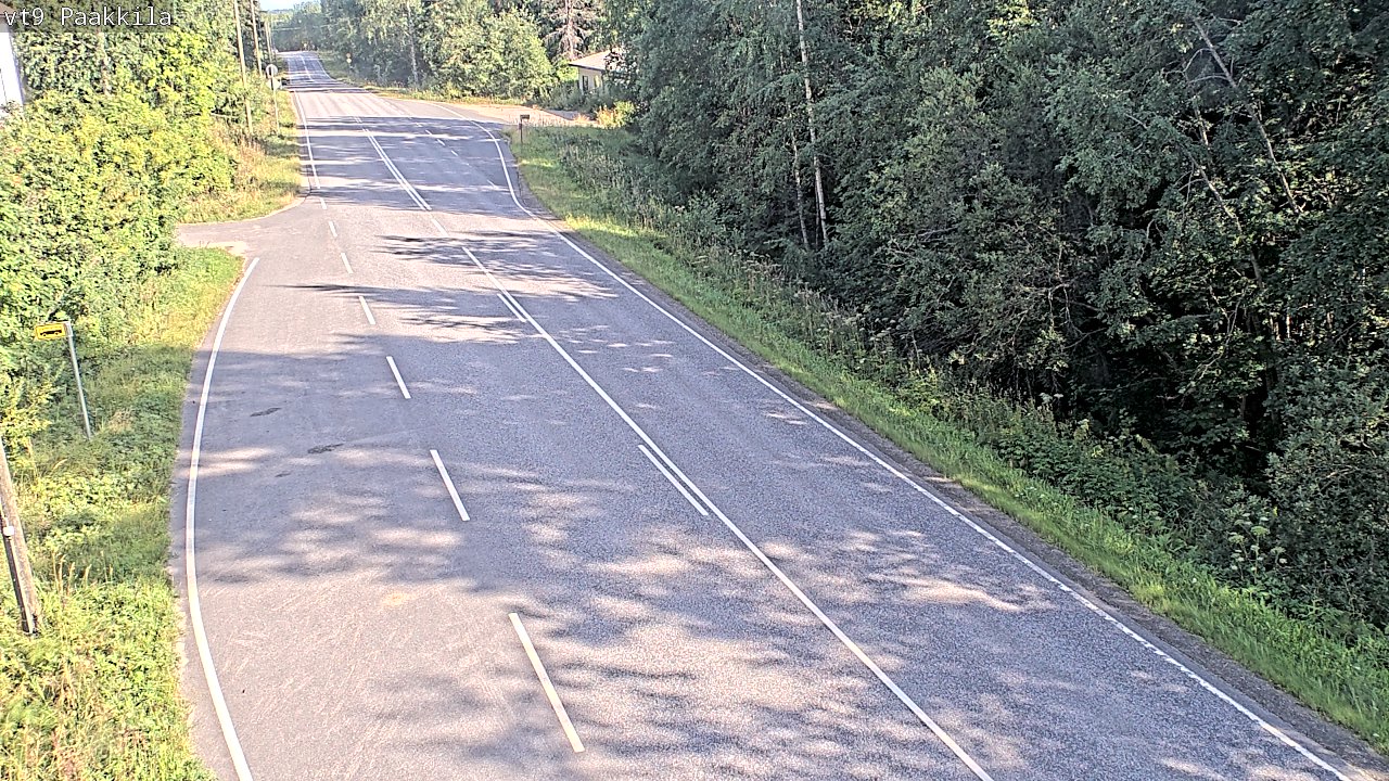 Weather Camera Image Väg 9 Tuusniemi, Paakkila, Tuusniemi, Pohjois-Savo