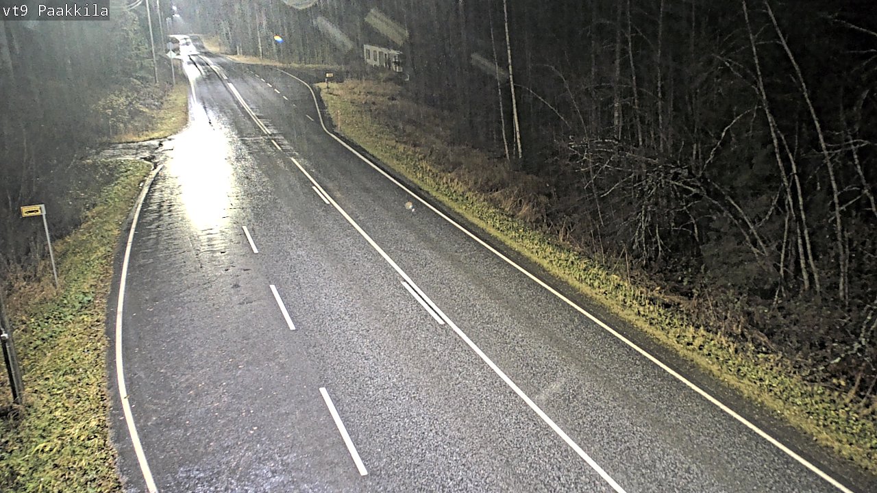 Weather Camera Image Väg 9 Tuusniemi, Paakkila, Tuusniemi, Pohjois-Savo