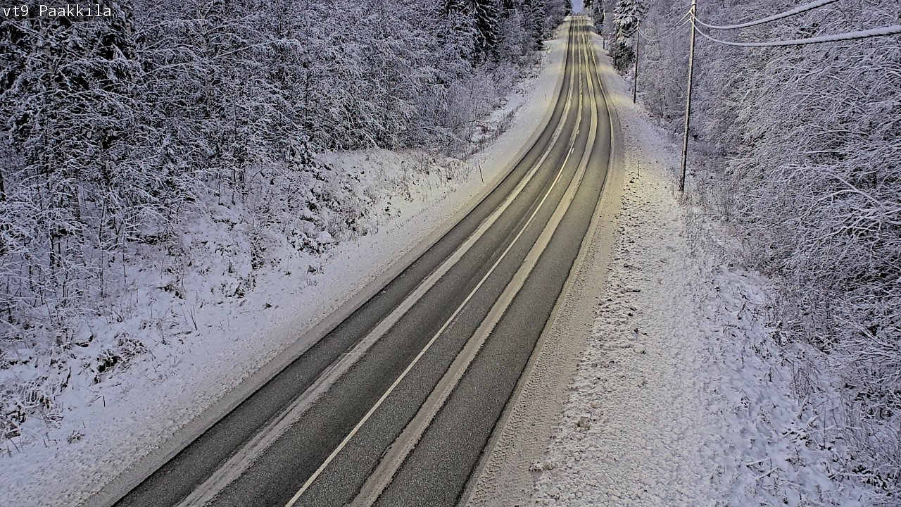 Kelikamerat Kuva Tie 9 Tuusniemi, Paakkila, Tuusniemi, Pohjois-Savo