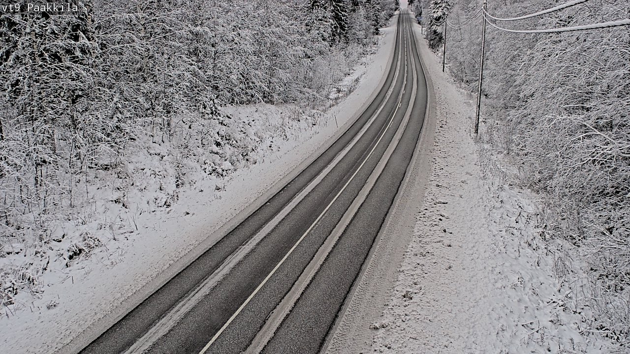 Kelikamerat Kuva Tie 9 Tuusniemi, Paakkila, Tuusniemi, Pohjois-Savo