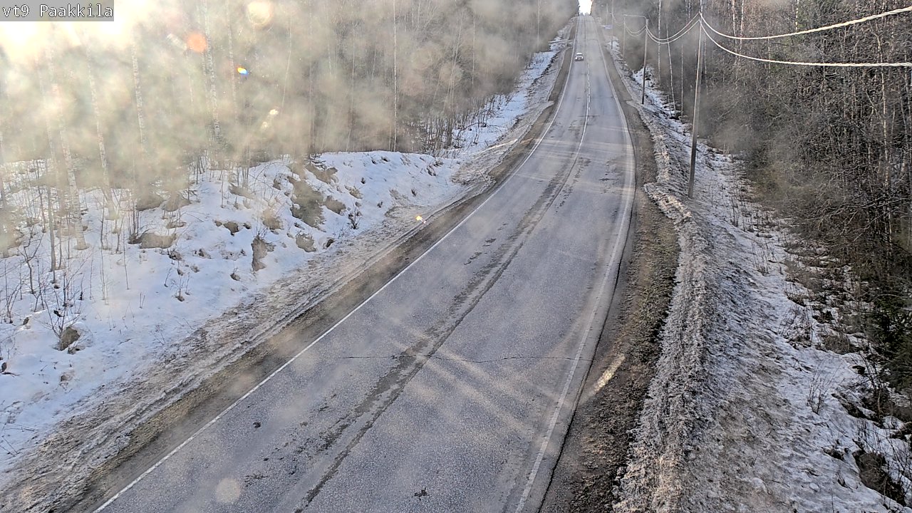 Kelikamerat Kuva Tie 9 Tuusniemi, Paakkila, Tuusniemi, Pohjois-Savo