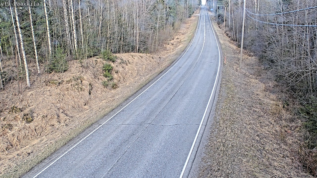 Weather Camera Image Road 9 Tuusniemi, Paakkila, Tuusniemi, Pohjois-Savo