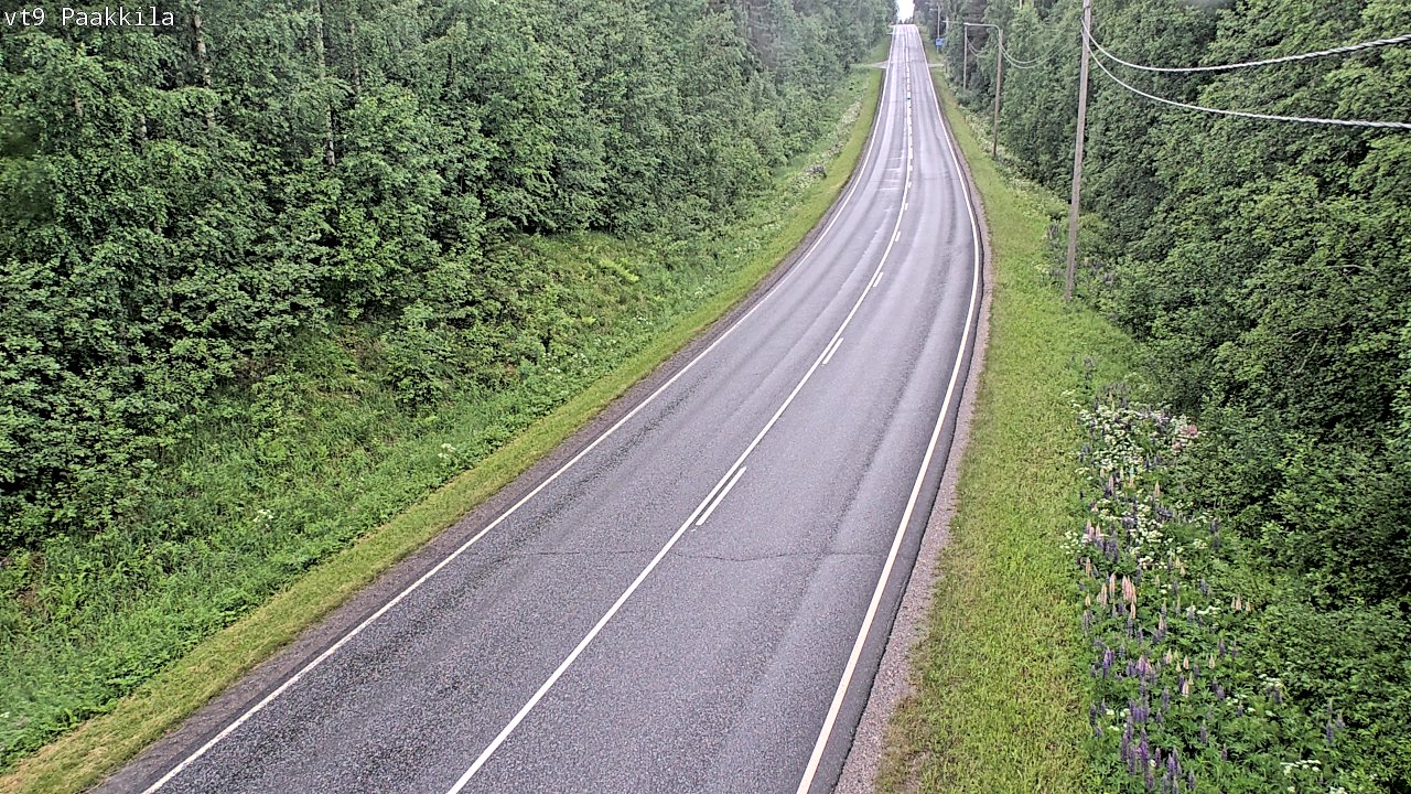 Weather Camera Image Road 9 Tuusniemi, Paakkila, Tuusniemi, Pohjois-Savo